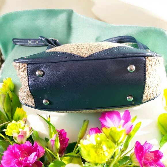 Stone Mountain Beige & Gray Crossbody Purse Shoulder Bag 11375 - Picture 6 of 8